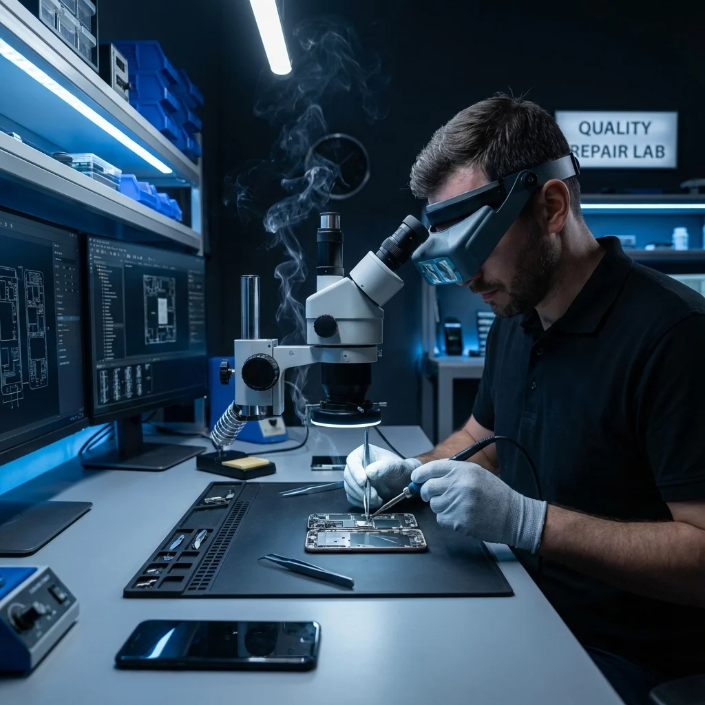 Screen Anatomy 101: Glass Refurbishment (OCA) vs. Full Module Replacement